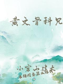 黄文骨科兄妹