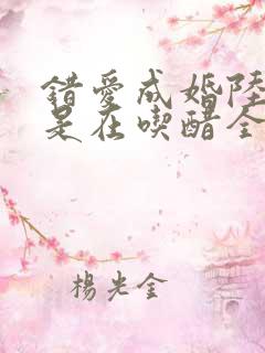 错爱成婚陆爷总是在吃醋全文免费阅读