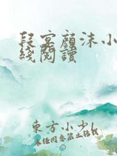 段宴颜沫小说在线阅读