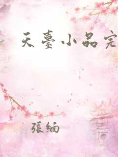 天台小品完整版