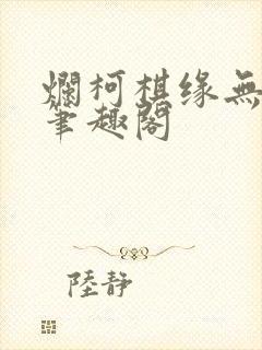 烂柯棋缘无弹窗笔趣阁