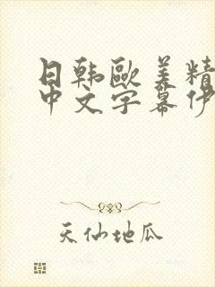 日韩欧美精品一中文字幕伊人