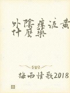 外阴痒流黄水用什么药