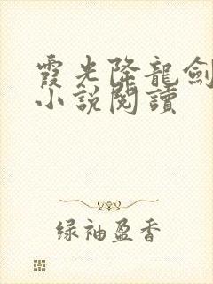 霞光降龙剑武侠小说阅读