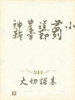 神农道君小说最新章节列