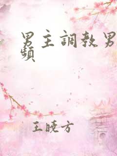 男主调教男奴视频