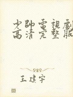 少帅电视剧免费高清完整版在线看
