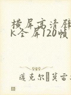 横屏高清壁纸4k全屏120帧