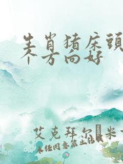 生肖猪床头朝哪个方向好