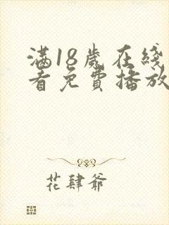 满18岁在线观看免费播放电视剧
