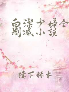 白洁少妇全文无删减小说