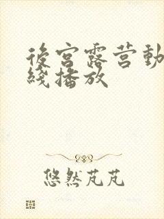 后宫露营动漫在线播放