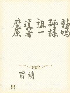 魔道祖师动漫和原著一样吗
