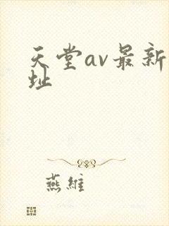天堂av最新网址