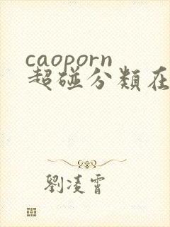caoporn超碰分类在线