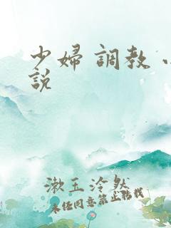 少妇 调教 小说