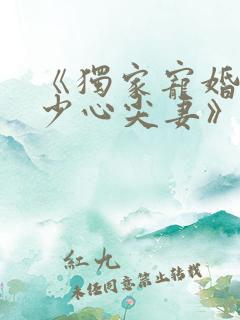 《独家宠婚:陆少心尖妻》