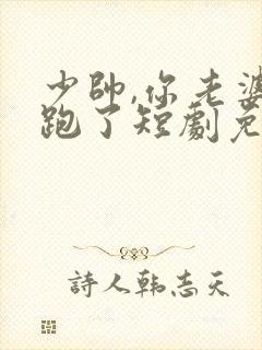 少帅,你老婆又跑了短剧免费播放