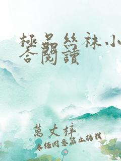 极品丝袜小说集合阅读