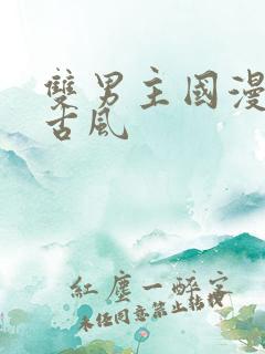 双男主国漫推荐古风