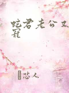 蛇君老公又甜又宠