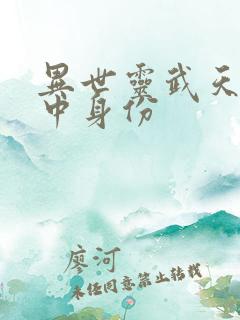 异世灵武天下陆中身份