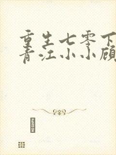 重生七零下乡知青江小小顾杰