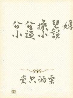 公公操儿媳妇的小逼小说