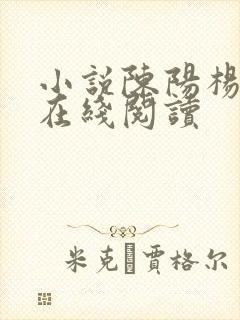 小说陈阳杨晓雪在线阅读