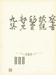 九部的检察官全集免费观看完整版