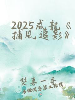 2025成龙《捕风追影》