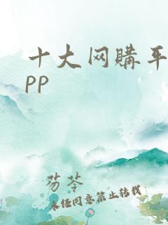 十大网购平台app