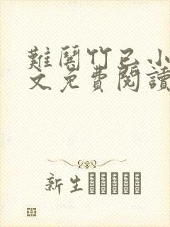 难哄竹已小说全文免费阅读无弹窗