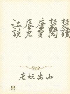 江辰唐楚楚的小说免费阅读最新1347章