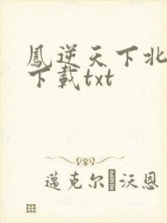 凤逆天下北月篇下载txt