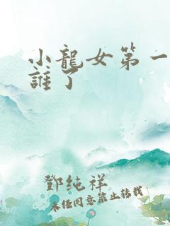 小龙女第一次给谁了
