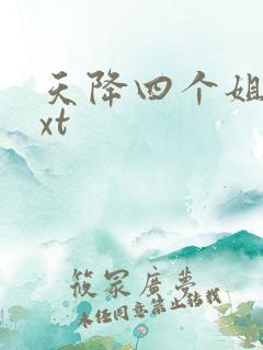 天降四个姐姐txt