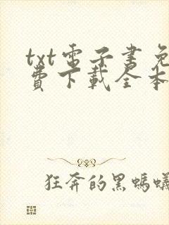 txt电子书免费下载全本完结网站