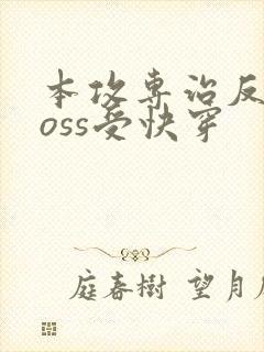 本攻专治反派boss受快穿