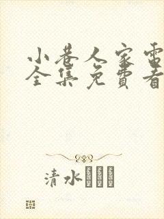 小巷人家电视剧全集免费看完整版