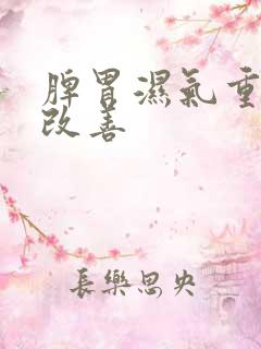 脾胃湿气重怎么改善