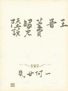 陆昭菱晋王的小说免费