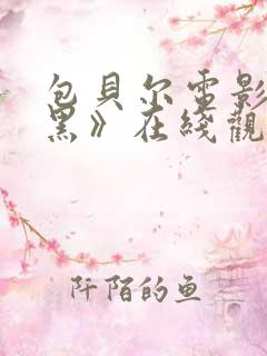包贝尔电影《打黑》在线观看免费