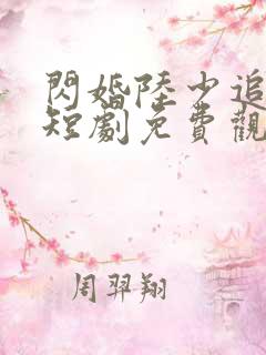闪婚陆少追妻儿短剧免费观看下载