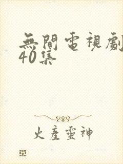 无间电视剧全集40集