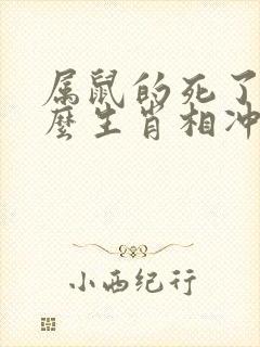 属鼠的死了和什么生肖相冲