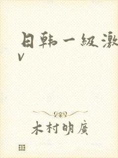 日韩一级激情av