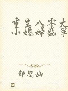 重生八零大佬的小媳妇盛宁