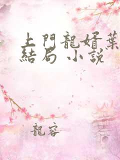上门龙婿叶辰大结局 小说