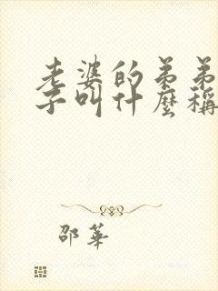老婆的弟弟的儿子叫什么称呼